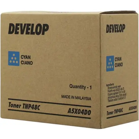Toner Develop TNP48C / A5X04D0 Cyan do drukarek (Oryginalny) [10k]